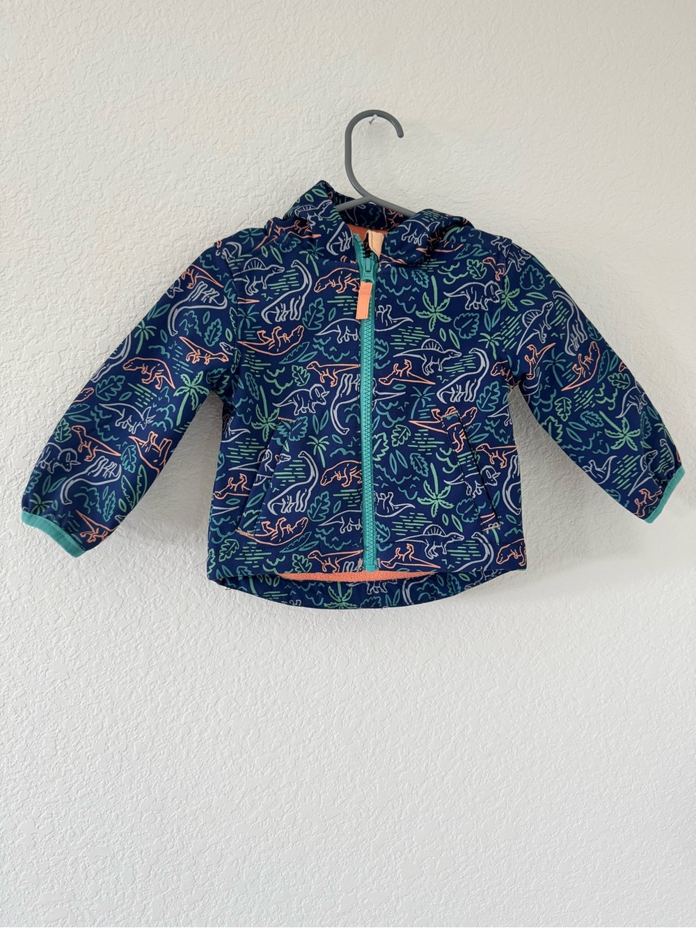 Cat & Jack Fleece Lined Dinosaur Jacket